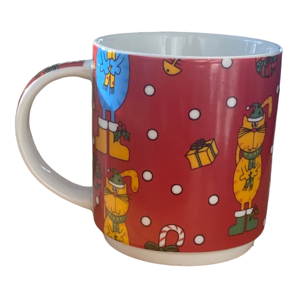Christmas cats 🐱 Maxwell Williams Christmas cat mug